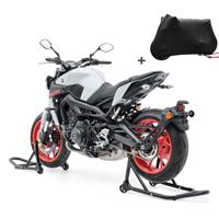 ConStands Montageständer Set für Aprilia Dorsoduro 1200 vorne und hinten mit Abdeckplane  SM23