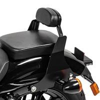 Craftride Sissybar Harley Sportster 1200 Low 07-09  Fast Driver-XS schwarz