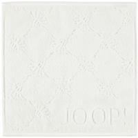 JOOP Handtücher Uni Cornflower 1670 weiß - 600 - Seiflappen 30x30 cm