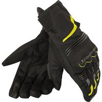 Dainese Tempest Unisex D-Dry Kort Zwart Fluo Geel 