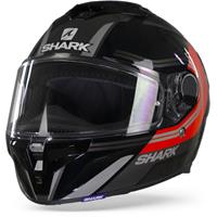 Shark Spartan GT Tracker KRS Zwart Rood Zilver 