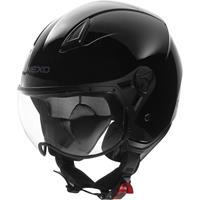 Nexo Demi Jet Helm City II Motorradhelm schwarz 