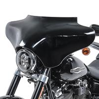 Craftride Set: Batwing Verkleidung für Harley Davidson + Montageständer Vorderrad Motorradständer vorne