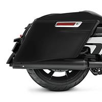 Craftride Set: Seitenkoffer Stretched SC2 für Harley Touring 14-21 ul + Innenverkleidung Koffer für Harley Touring 14-21