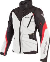 Dainese Tempest 2 Lady D-Dry Hell Grau Schwarz Rot