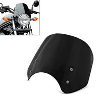 Craftride Windschild für Honda Rebel 500 17-21  Windschutzscheibe schwarz