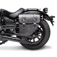 Craftride Motorrad Satteltasche links  Texas 10Ltr Seitentasche für Chopper schwarz