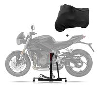 ConStands Zentralständer für Ducati Monster 937 2021  Power Evo + Indoor Abdeckplane