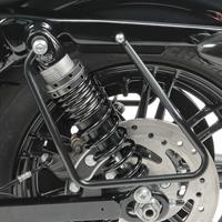 Craftride 2x Satteltaschenhalter für Harley-Davidson Sportster 04-20 schwarz  Spar-Set
