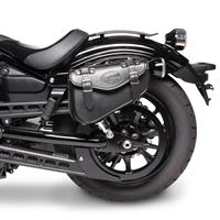 Craftride Motorrad Satteltasche links  Arizona 3Ltr Seitentasche für Chopper schwarz
