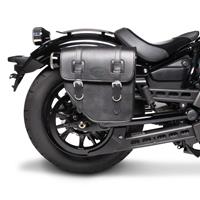 Craftride Motorrad Satteltasche rechts  Texas 10Ltr Seitentasche für Chopper schwarz