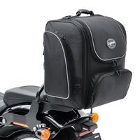 Craftride 2x Sissybar Tasche  TM4 Hecktasche 39-49 Liter schwarz Spar-Set