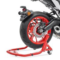 ConStands Montageständer hinten für Kawasaki Z H2 / ZX-10R Rangierhilfe  XB2 V rot