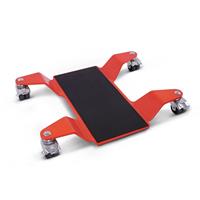 ConStands 2x Rangierhilfe für Hauptständer  Easy Mover II bis 320kg in rot Spar-Set
