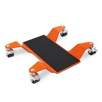 ConStands 2x Rangierhilfe für Hauptständer  Easy Mover II bis 320kg in orange Spar-Set