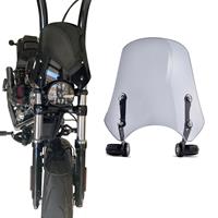 Craftride Windschild für Honda Shadow VT 750 Spirit  FB2 Windschutzscheibe rauchgrau