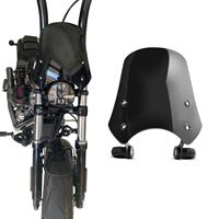 Craftride Windschild für Harley Davidson Dyna Super Glide  FB2 Windschutzscheibe schwarz