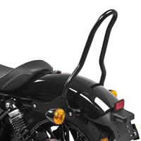 Craftride 2x Sissybar für Harley Sportster 04-20  Tampa S schwarz Spar-Set