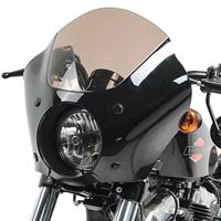 Craftride 2x Verkleidung für Harley Dyna Street Bob 06-17 Lampenmaske  Gauntlet MG4 Spar-Set