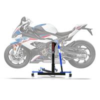 ConStands 2x Zentralständer BMW S 1000 RR 19-21 blau Motorradheber  Power-Evo Spar-Set