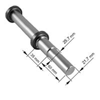 ConStands 2x Pin Adapter Bolzen für Einarmständer  Single für Ducati 25,7-21,7mm Spar-Set