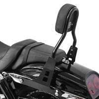 Craftride 2x Sissybar Harley Davidson Dyna Fat Bob 10-17  Fast Driver-M schwarz Spar-Set