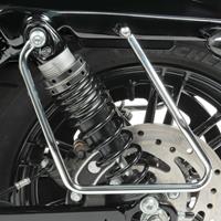 Craftride 2x Satteltaschenhalter für Harley-Davidson Sportster 04-20 chrom  Spar-Set
