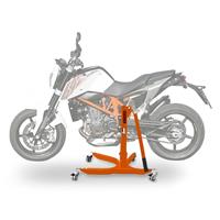 ConStands 2x Zentralständer KTM 690 Duke 08-19 orange Motorradheber  Power-Classic Spar-Set