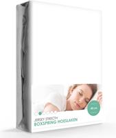 Voordeeldrogisterij Premium Boxspring Hoeslaken Wit - 80/90 x 200/210 cm
