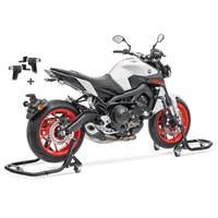 ConStands Montageständer Set für Kawasaki Vulcan S  Motorradständer vorne hinten Rangierhilfe XB2B