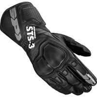 Spidi Sts-3 Black Motorcycle Gloves