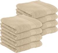 Erwin Müller Duschtuch  8er-Pack Frottier Sindelfingen beige