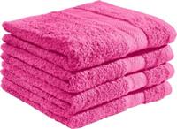 REDBEST Duschtuch  4er-Pack Chicago pink