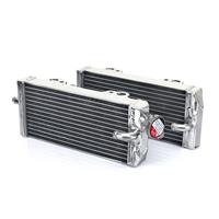 MOTO GUARD Set: Kühler Radiator für Gas Gas EC/ MC 200/ 250/ 300 98-06 rechts links + Hecktasche Drybag XF60 Wasserdicht Volumen 60l