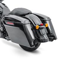 Craftride Set: Seitenkoffer Stretched für Harley Touring Modelle 2014-2021 Black + Seitenkoffer Stretched für Harley Touring Modelle 2014-2021