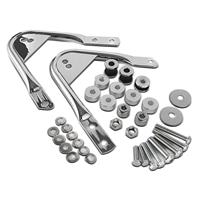 Craftride Set: Montagekit für abnehmbares Zubehör für Harley Touring Modelle 97-08 + Anbausatz Docking Hardware Kit für Harley Touring 97-08