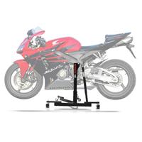 ConStands Set: Zentralständer Honda CBR 600 RR 03-06 Motorradheber Power-Evo + Hecktasche Drybag XB50 Wasserdicht Volumen 50l