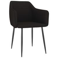 vidaXL Esszimmerstühle 2 Stk.  Schwarz