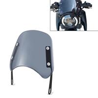 Craftride Motorrad Windschild Universal  FB3 Windschutzscheibe rauchgrau