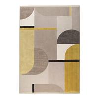 Vloerkleed Hilton 200x290 - Grey/yellow