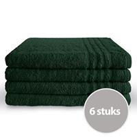 Byrklund Handdoek 70x140 cm 500gram Donker Groen - 6 stuks