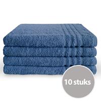 Byrklund Handdoek 70x140 500gram Blauw - 10 stuks