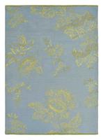 Wedgwood Laagpolig vloerkleed  Tonquin Blue 37008 120x180 cm
