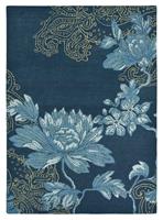 Wedgwood Laagpolig vloerkleed  Fabled Floral Navy 37508 120x180 cm