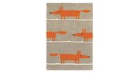 Scion Laagpolig vloerkleed  Mr Fox Cinnamon 25303 140x200 cm