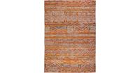 Louis de Poortere Laagpolig vloerkleed  9111 Antiquarian Kelim Riad Orange 230x330 cm