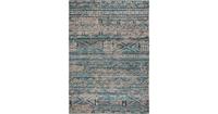 Louis de Poortere Laagpolig vloerkleed  9110 Antiquarian Kelim Zemmuri Blue 230x330 cm