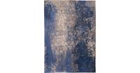 Louis de Poortere Laagpolig vloerkleed  8629 Mad Men Abyss Blue 80x150 cm