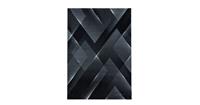 COSTA Impression Pera Design Laagpolig Vloerkleed Zwart- 120x170 CM