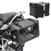 Bagtecs Set Satteltaschen RB25 für Benelli TRK 502 / X mit Topcase XB45 45L